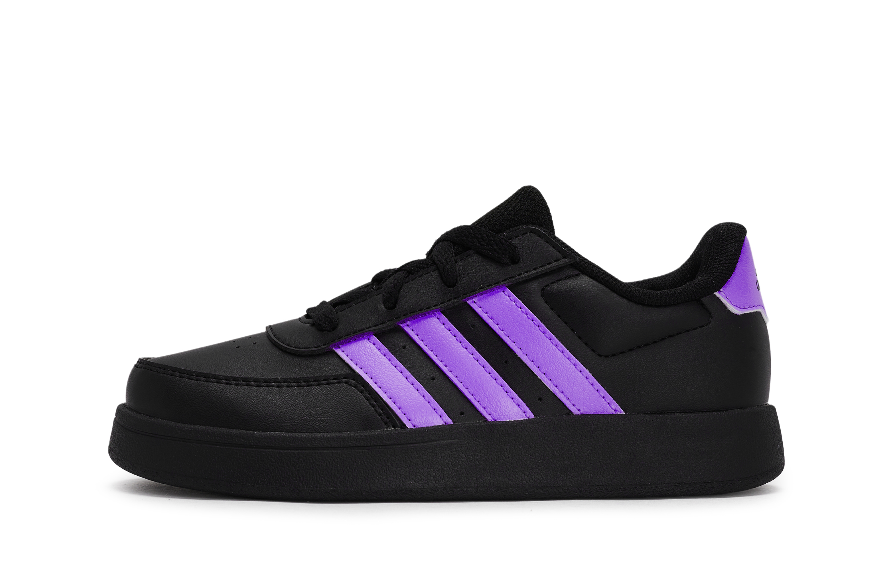 

Детские кроссовки для скейтбординга Breaknet Anti Slip, износостойкие, низкие Adidas Neo, черный/фиолетовый