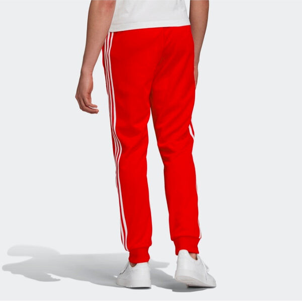 Спортивные штаны adidas originals SST TP P logo Bundle Feet Athleisure Casual Sports Pants Red, красный — фото 4