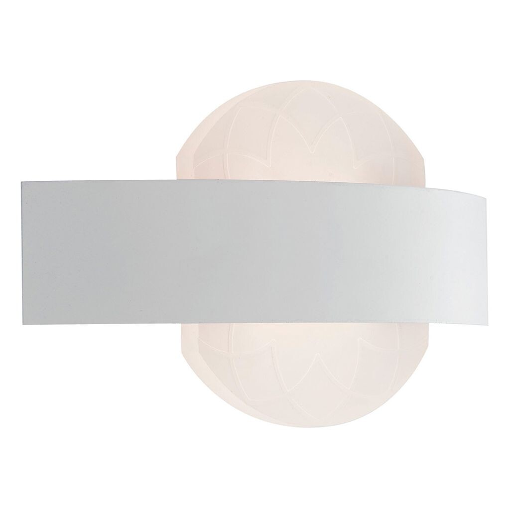 

Светодиодный настенный светильник Lutec Himalaya белый LED-HIMALAYA-AP, серебро