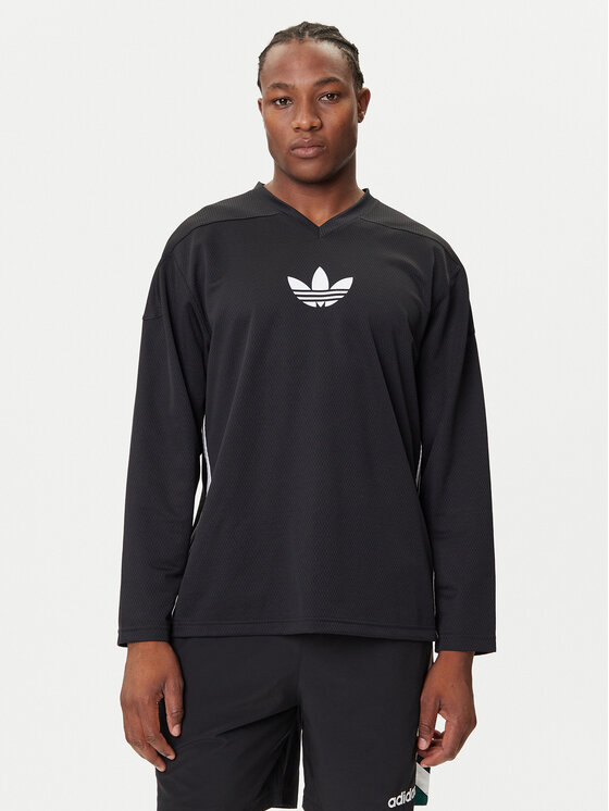 

Лонгслив regular fit adicolor Mesh JY1307 Adidas, чёрный