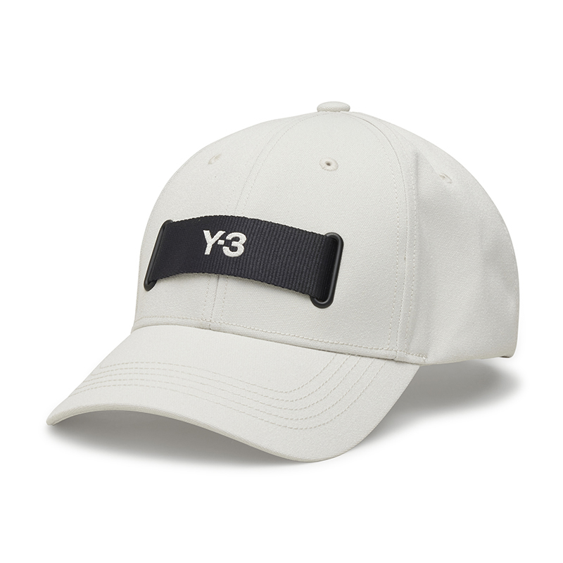 

Y-3 Бейсболка из полиэстера унисекс белая, White
