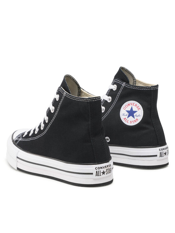 Тканевые кроссовки Chuck Taylor All Star Eva Lift Hi 272855C Converse, черный — фото 3