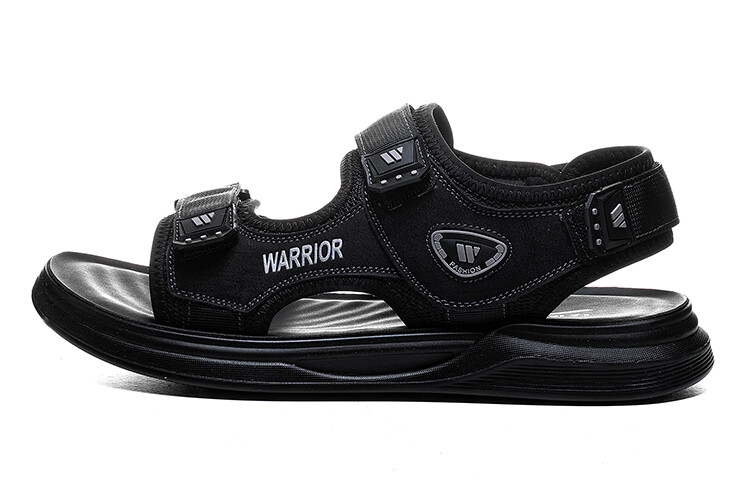 

Пляжные сандалии мужские черные Warrior