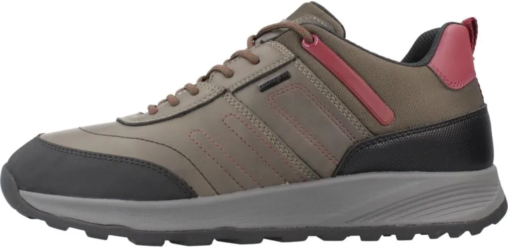 Мужские кроссовки Geox U Terrestre B WPF ASneakers, темно-красный — фото 3