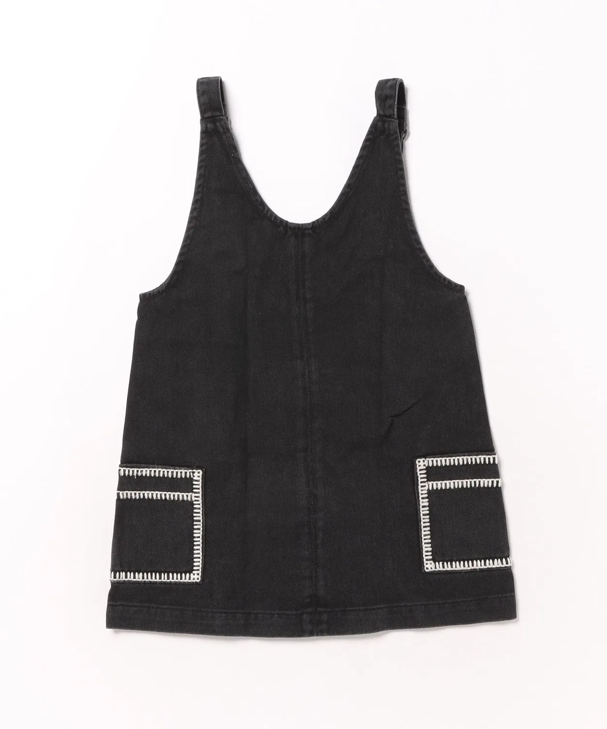 Комбинезон V-Neck Overall Dress Rylee + Cru, хлопок, черный