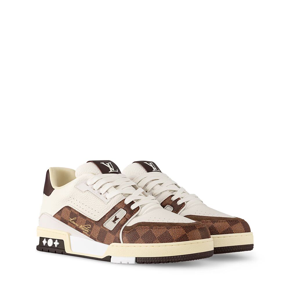 

Кроссовки LV Trainer Louis Vuitton, коричневый