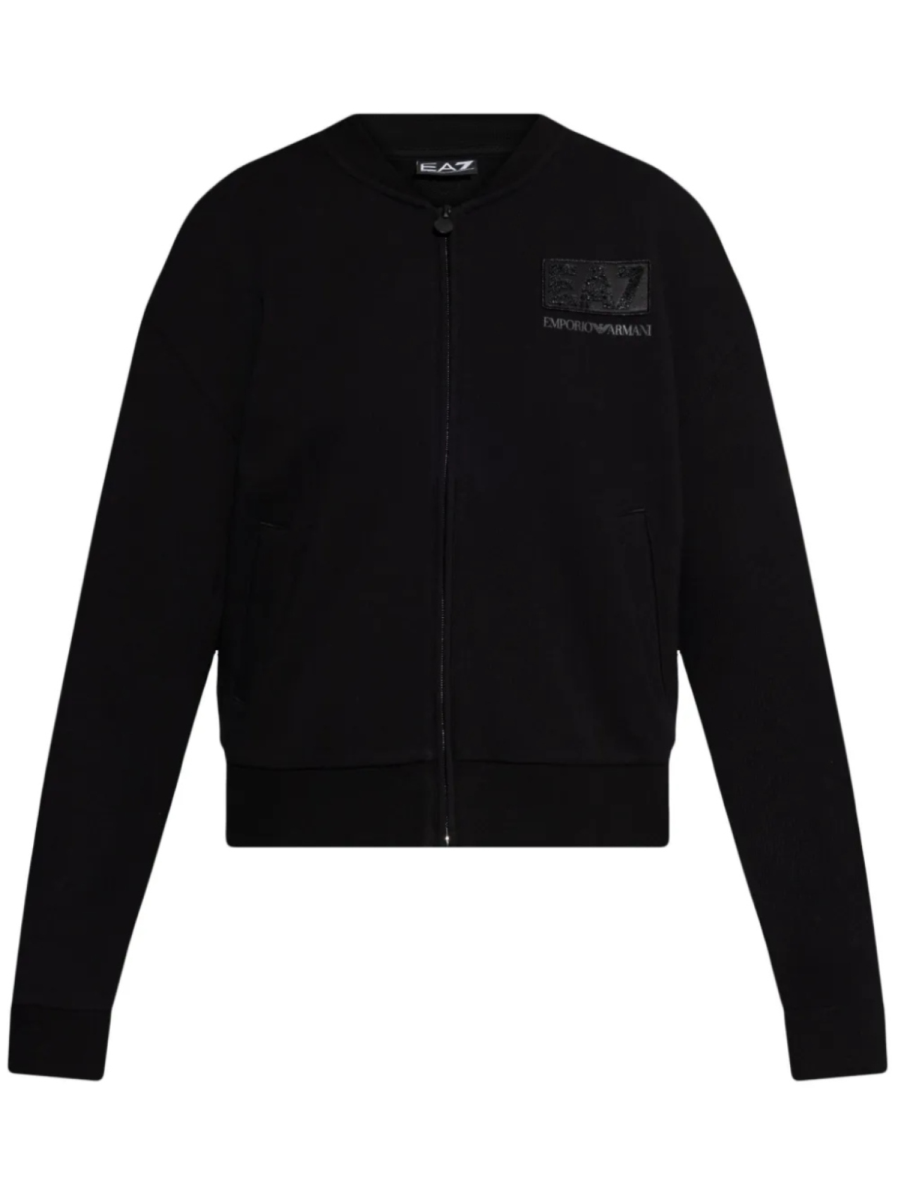 

Карди-пальто с логотипом Ea7 Emporio Armani, черный