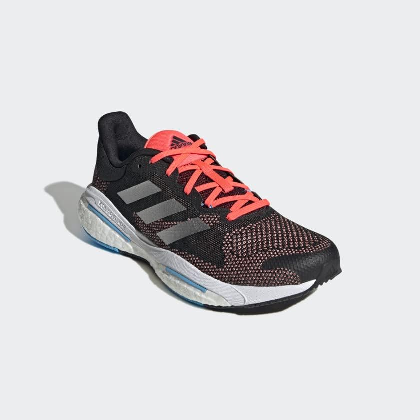 Мужские кроссовки Adidas Solarglide 5, Carbon/Silver Metallic/Turbo — фото 4