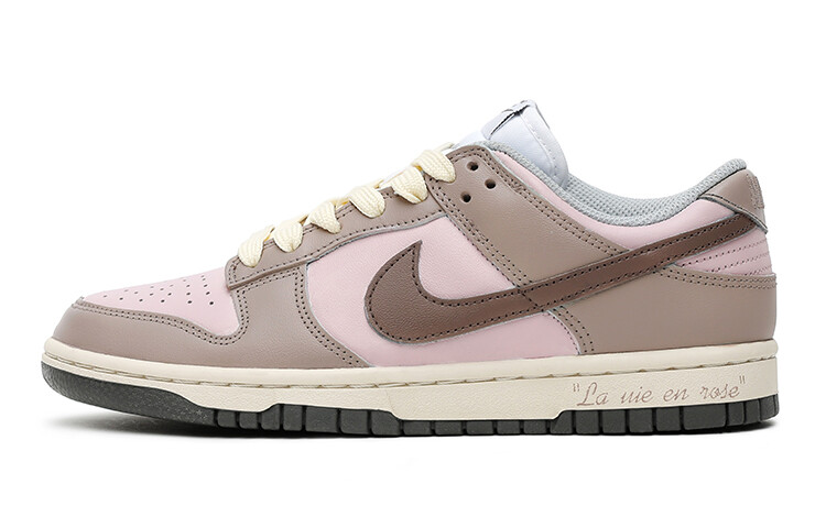 

Кроссовки Nike Dunk Skateboard Shoes Women's Low-Top Pink/Brown