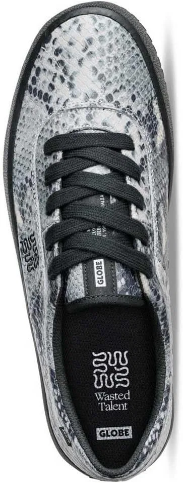 Кроссовки для скейтбординга Globe Mens Melbek, Wasted Talent Black/Snake — фото 2