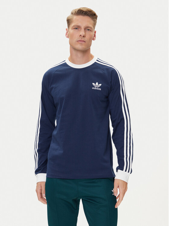 

Лонгслив slim fit adicolor Classics 3-Stripes IM9428 Adidas, синий