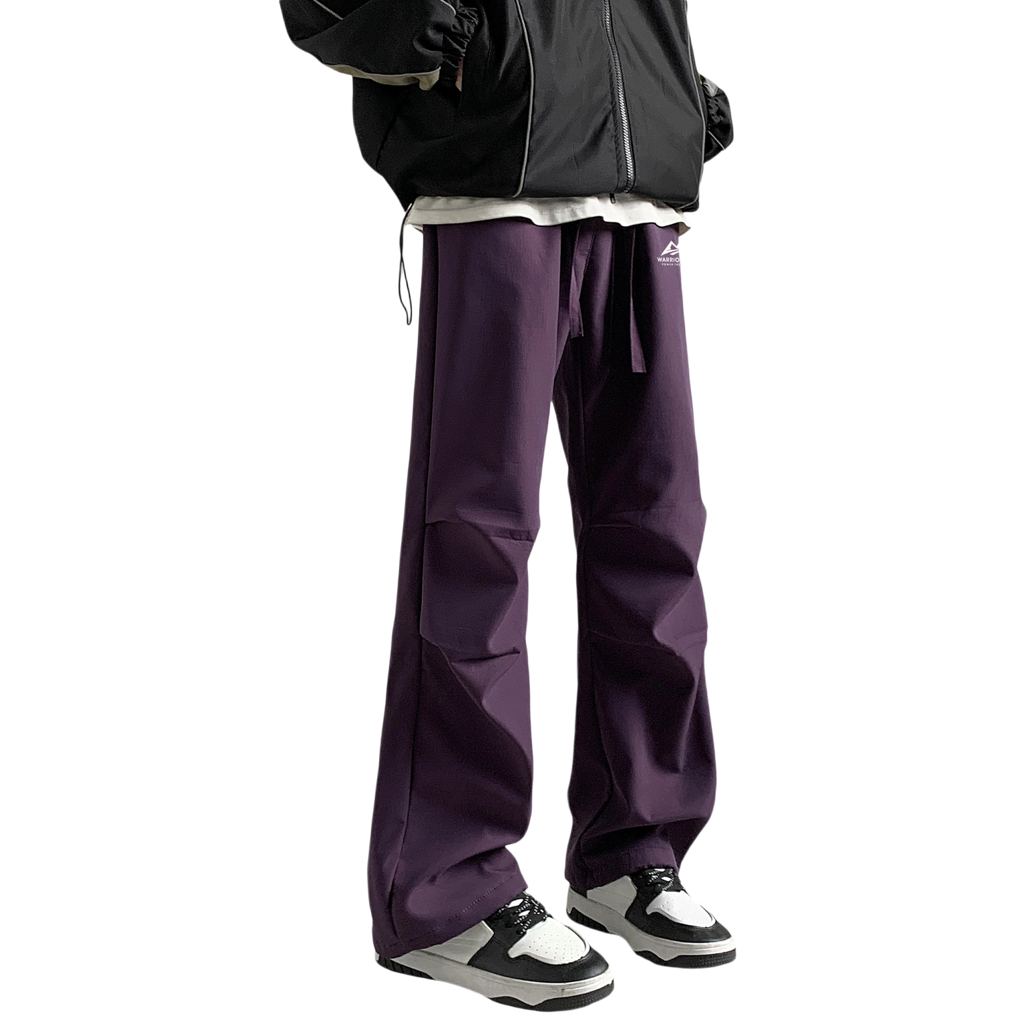 

Повседневные брюки Unisex Moderate Wide Leg WARRIOR, фиолетовый