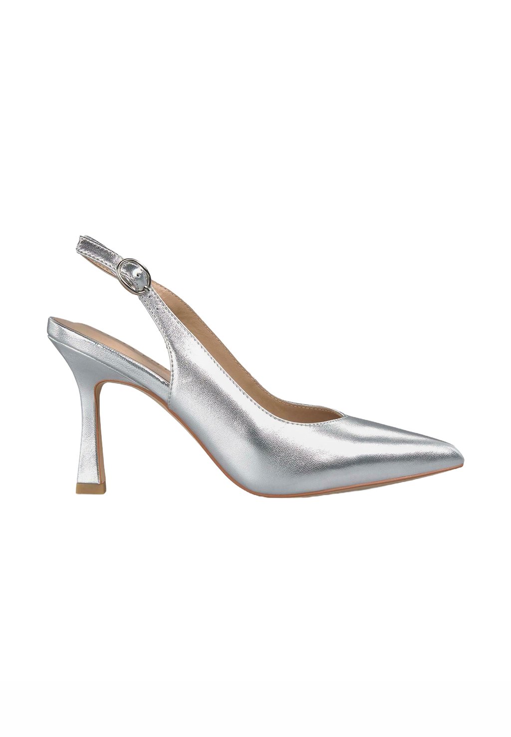 Классические туфли на каблуке High heels Alma en Pena, серебряный — фото 2