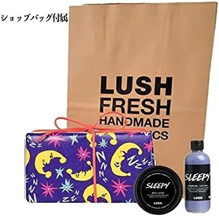 Набор для сна LUSH Sleepy с гелем для душа и лосьоном для тела 200 мл — фото 4