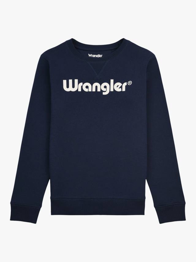

Детский свитшот Tubular с круглым вырезом Wrangler, Navy Blazer
