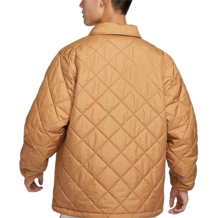 Куртка Nike Therma-FIT Puffer, коричневый — фото 4