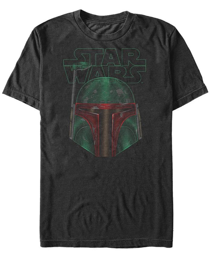 

Мужская футболка Pin Line Boba Fett с короткими рукавами и круглым вырезом Fifth Sun, черный