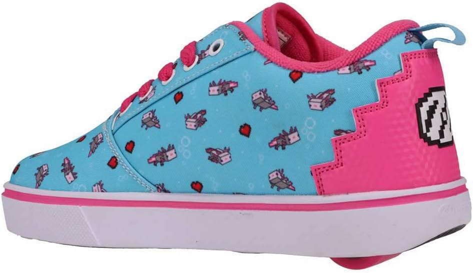 Кроссовки Heelys Mens Pro 20 Minecraft (Little Kid/Big Kid/Adult), черный/розовый — фото 4