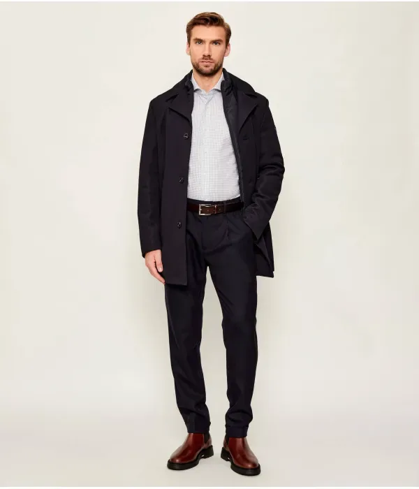Рубашка H-HANK-spr-B1-C1-253 slim fit Boss, черный — фото 2