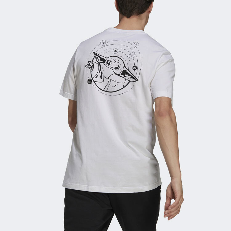 Футболка Star Wars X мужская белая Adidas, белый — фото 4