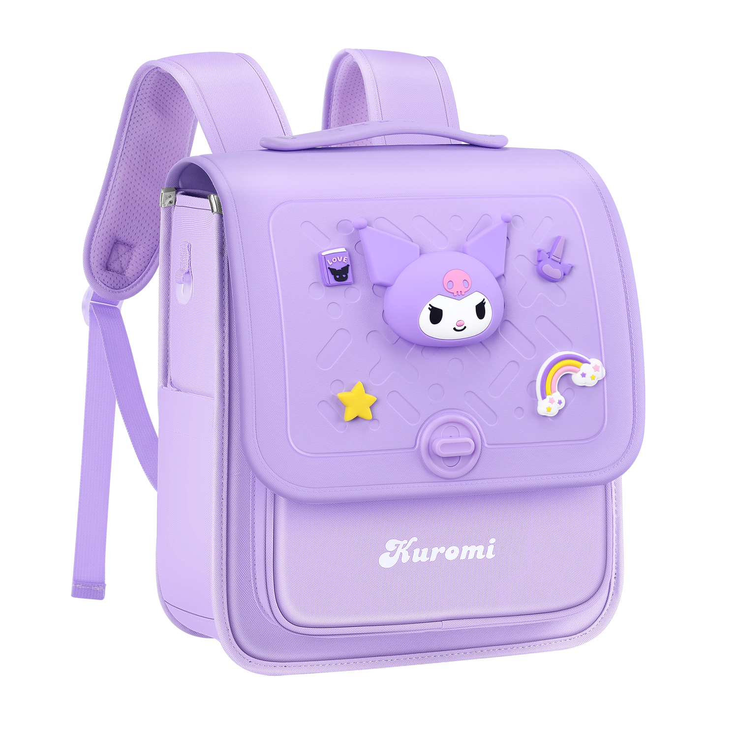 

Sanrio Куломи Полиэстер Студенческая Сумка Женская Многоцветная, Kuromi Purple