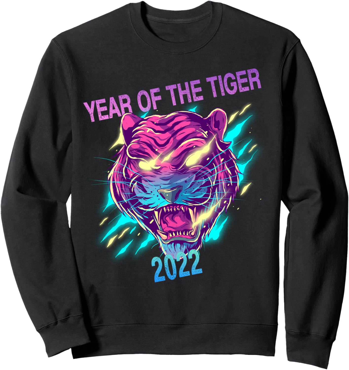 

С Новым годом 2022! Толстовка Tiger 2022 Year Of The Tiger 2022 The Lunar New Year, черный