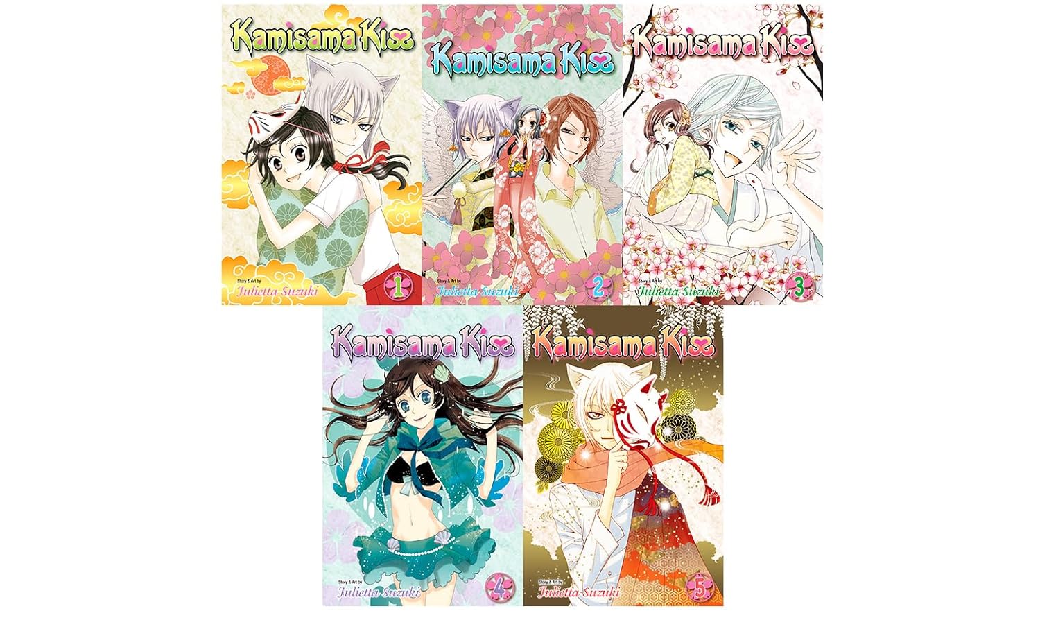 

Kamisama Kiss Vol. 1-5 Manga Set (Generic)