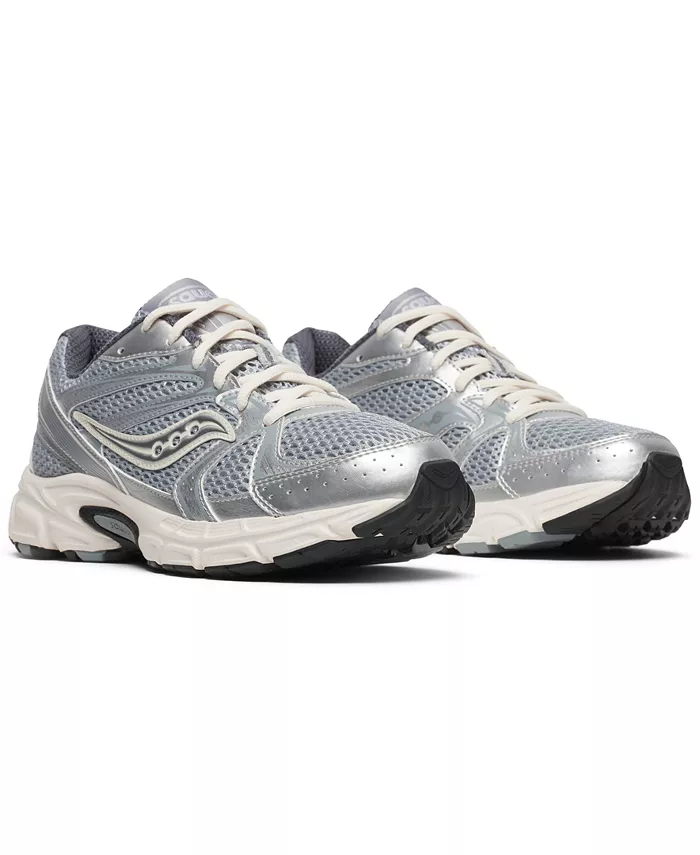 Женские повседневные кроссовки Ride Millennium от Finish Line Saucony, серебряный
