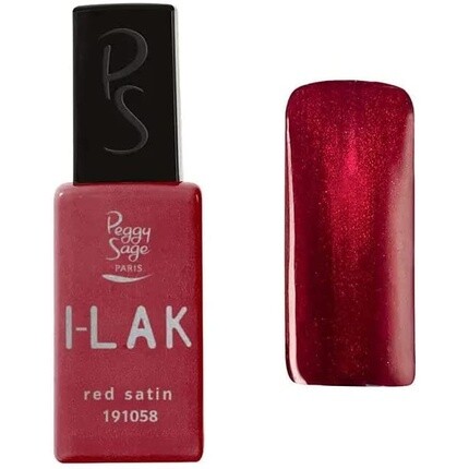 

I-Lak Soak Off Гель-лак Red Satin 11 мл, Peggy Sage