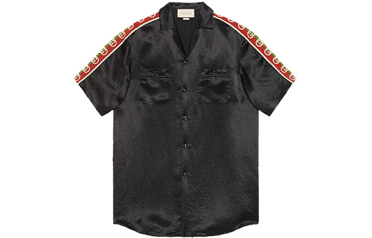 

Рубашка мужская черная Gucci, черный