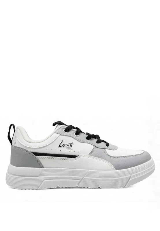 Мужские кроссовки, slip-on, искусственная кожа, модель 250121101 Louis Cuppers, белый