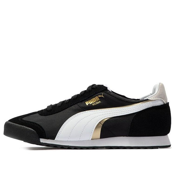 

Кроссовки roma og nylon 'double fs - black gold' Puma, черный