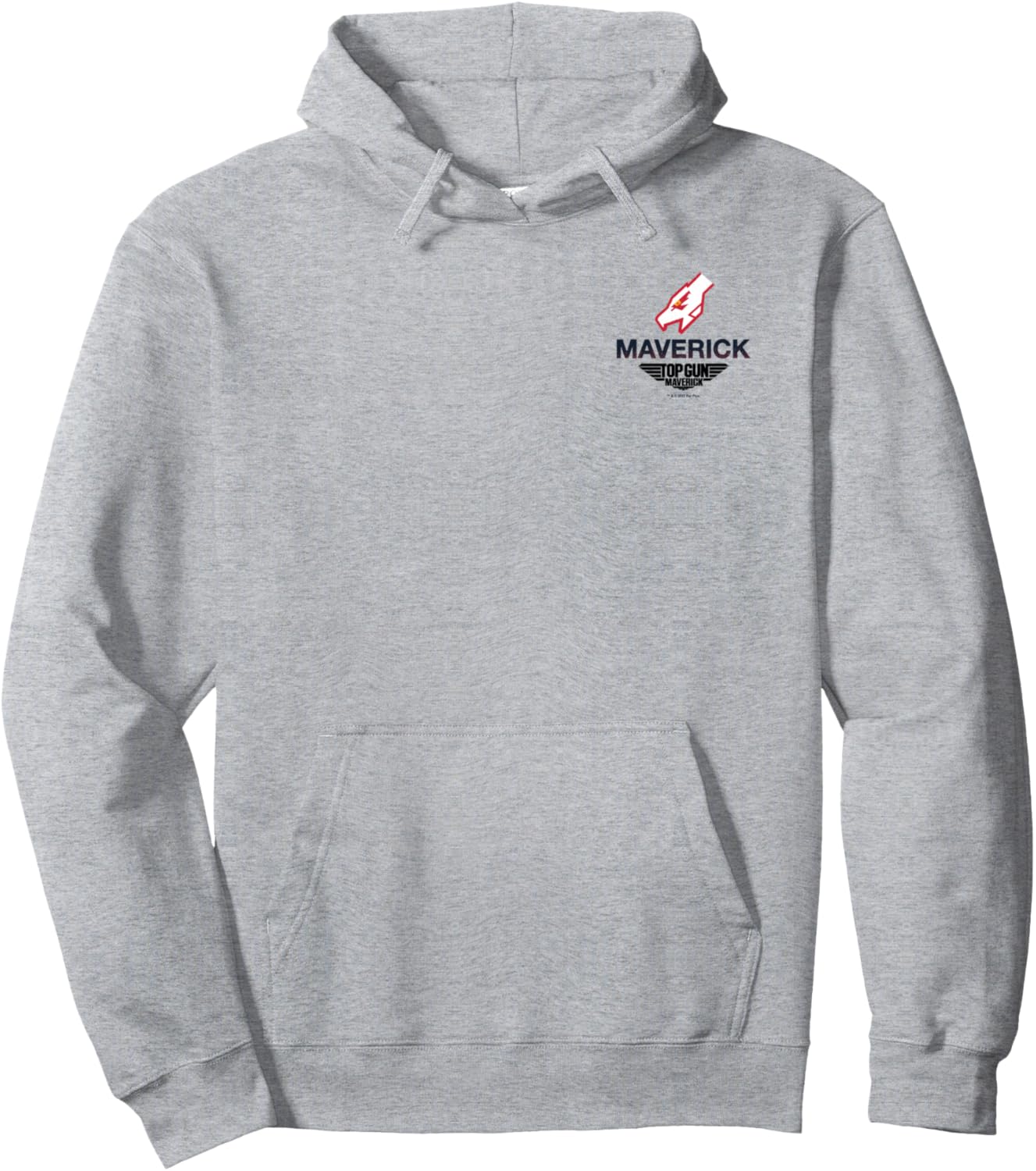 

Худи Top Gun: Maverick Hawkeye Squadron Pocket Logo, серая, Серый, Худи Top Gun: Maverick Hawkeye Squadron Pocket Logo, серая