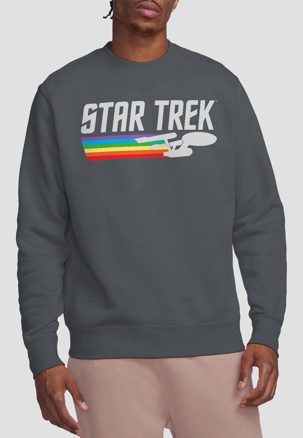 

Толстовка STAR TREK RAINBOW TRAIL Cotton Soul, антрацит