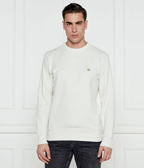 

Толстовка Calvin Klein Jeans Regular Fit, белый