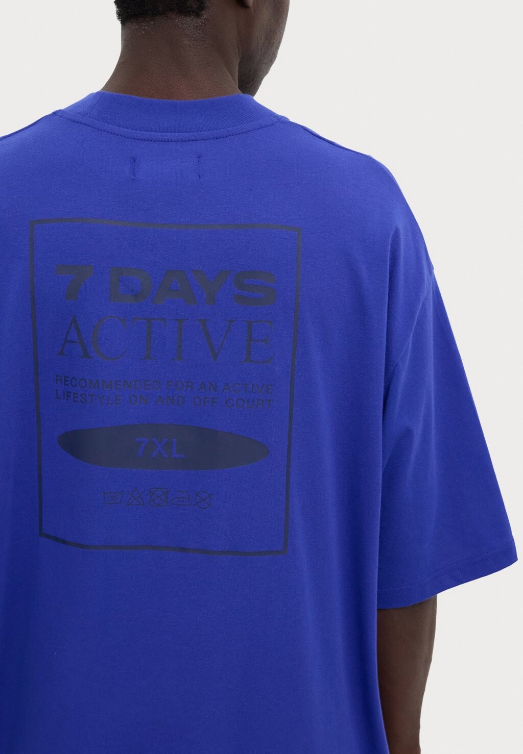 

Базовая футболка ORGANIC BOXY FIT TEE 7 DAYS Active, синий