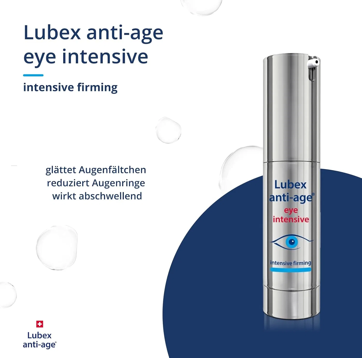 Интенсивный крем для ухода за кожей вокруг глаз Lubex Anti-Age — фото 2