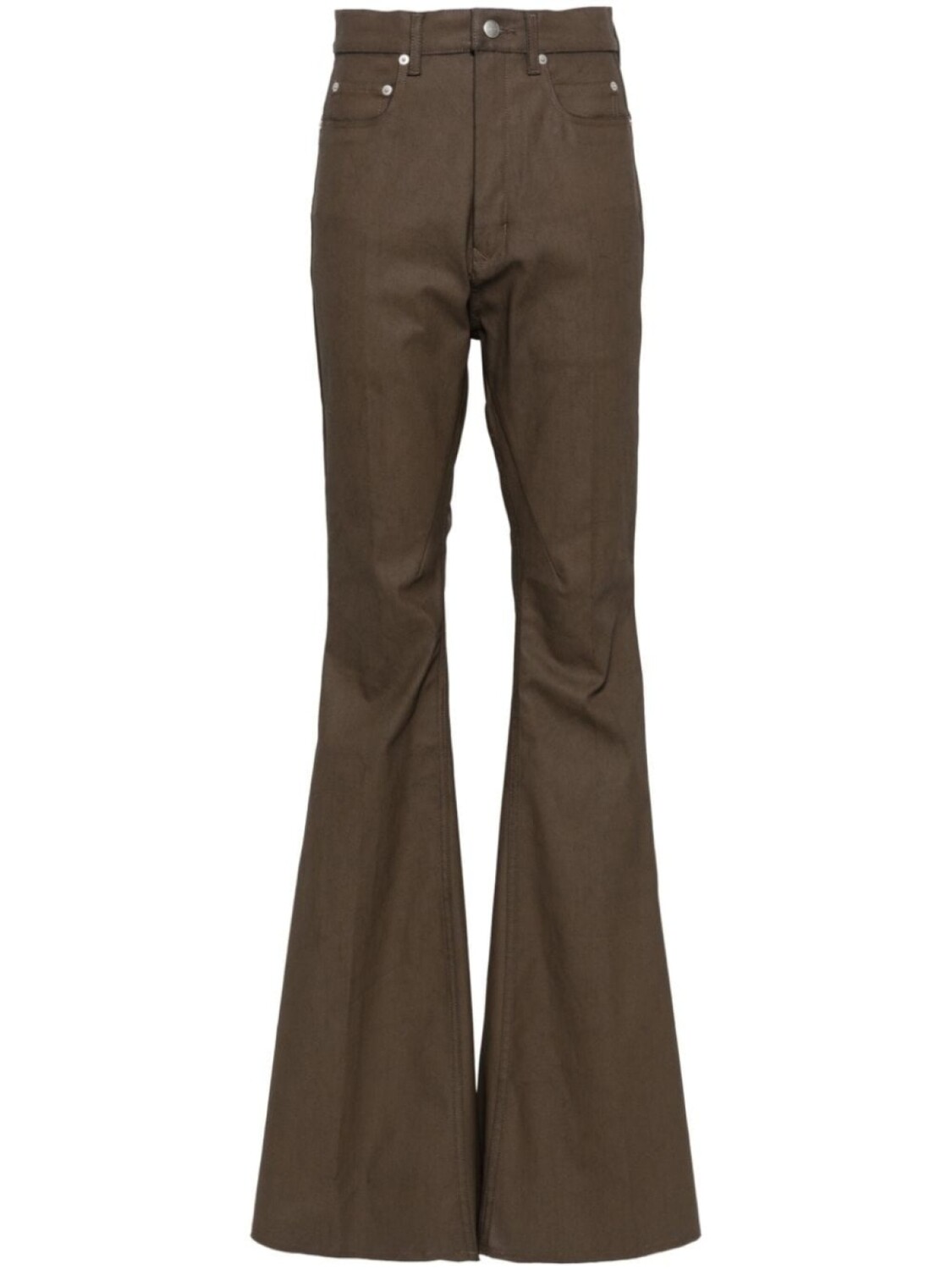 

Rick Owens джинсы bootcut Bolan, коричневый