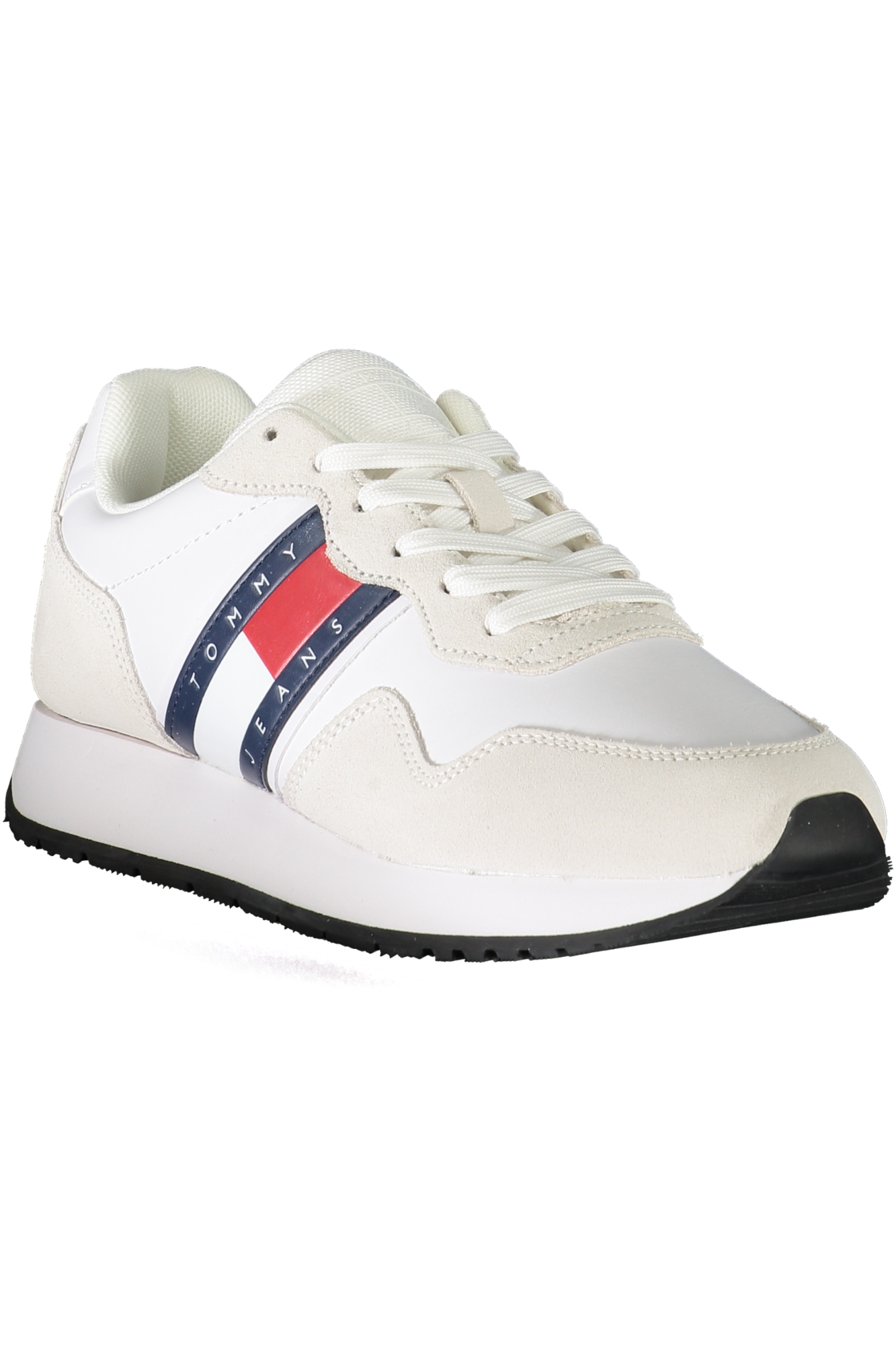 Кроссовки женские Tommy Hilfiger с логотипом, белый / бежевый — фото 2