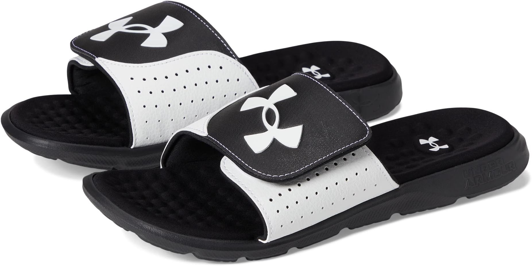 

Сандалии Under Armour Ignite Pro Slide, цвет Black/White/Black