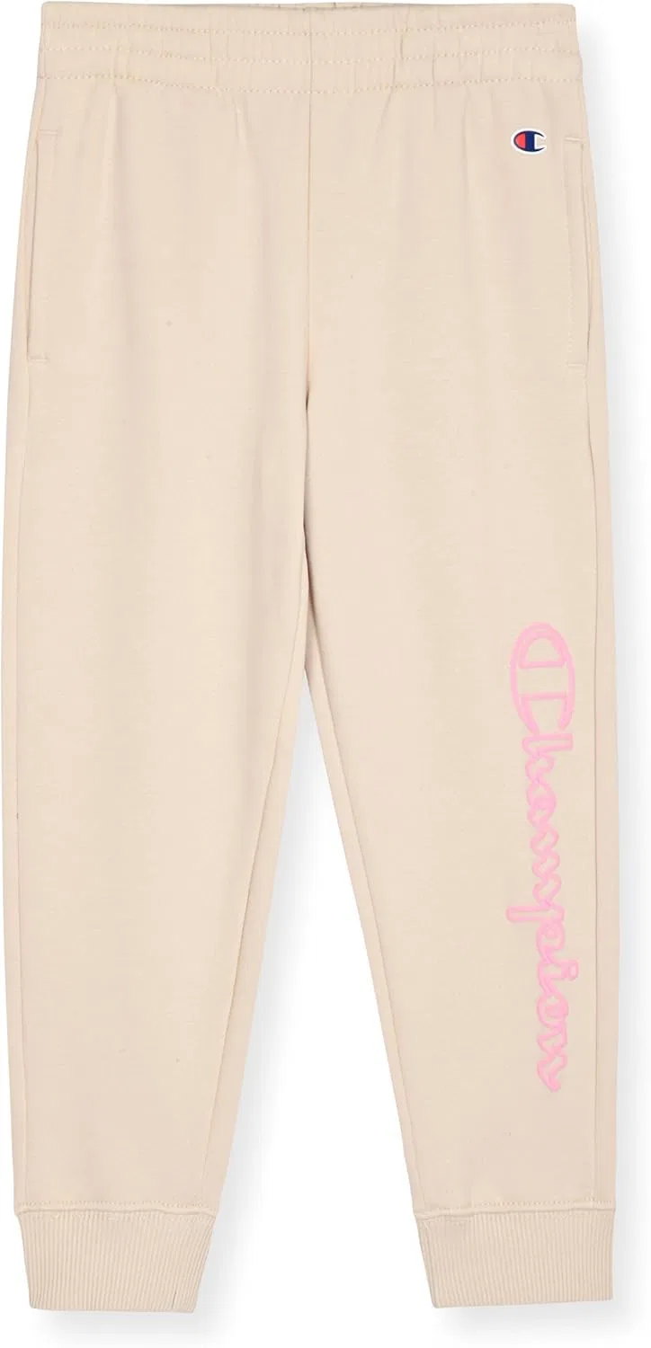 Champion женские спортивные штаны Champion женские спортивные штаны, Light Pink-Cream — фото 3