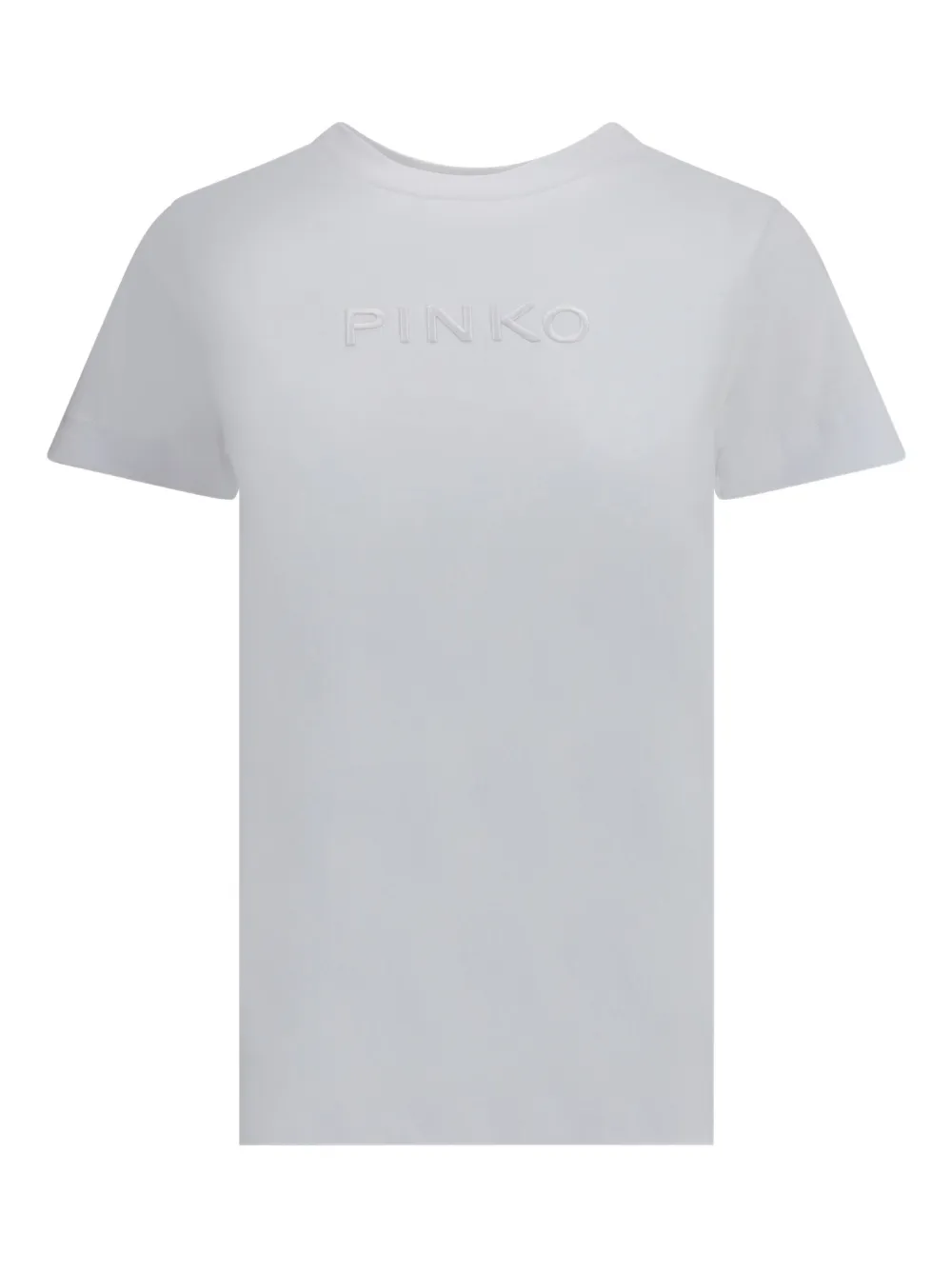 

Футболка из джерси с вышитым логотипом PINKO, белый