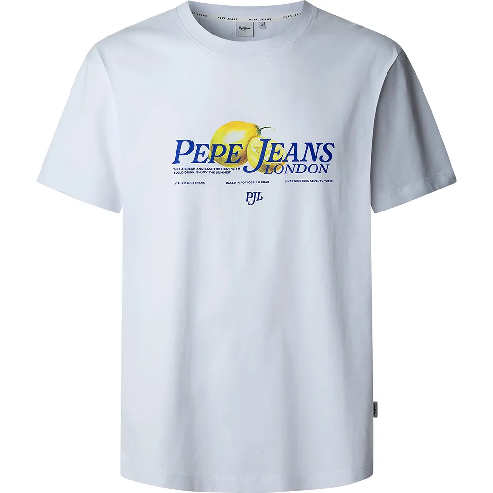 

Футболка с коротким рукавом Pepe Jeans Tin, белый