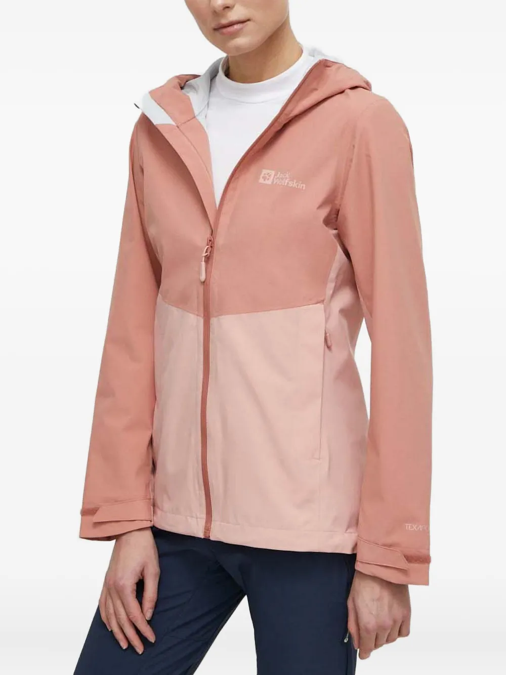 

Спортивная куртка Weiltal в стиле колор-блок Jack Wolfskin, розовый