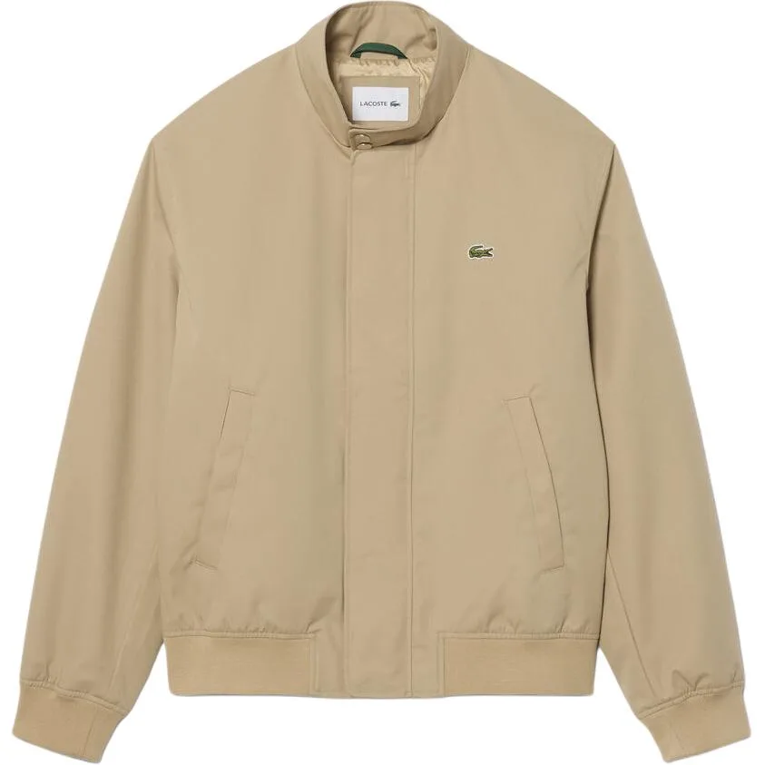 Хлопковая куртка харрингтон LACOSTE, HDE/Sierra Blue — фото 3