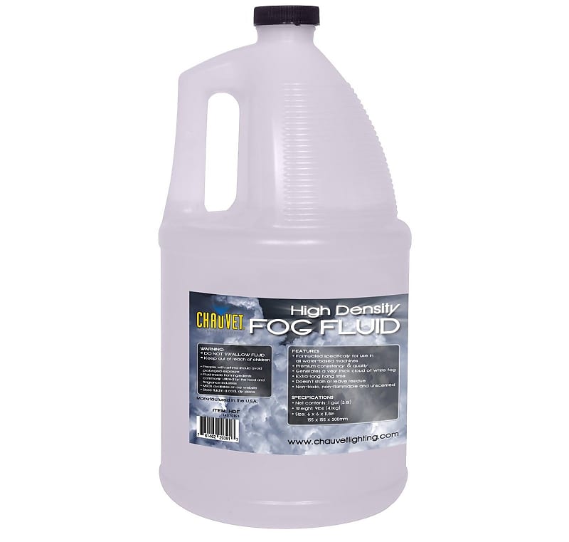 

Дымогенератор Chauvet HDF High Density Water-Based Fog Fluid (1 Gallon)