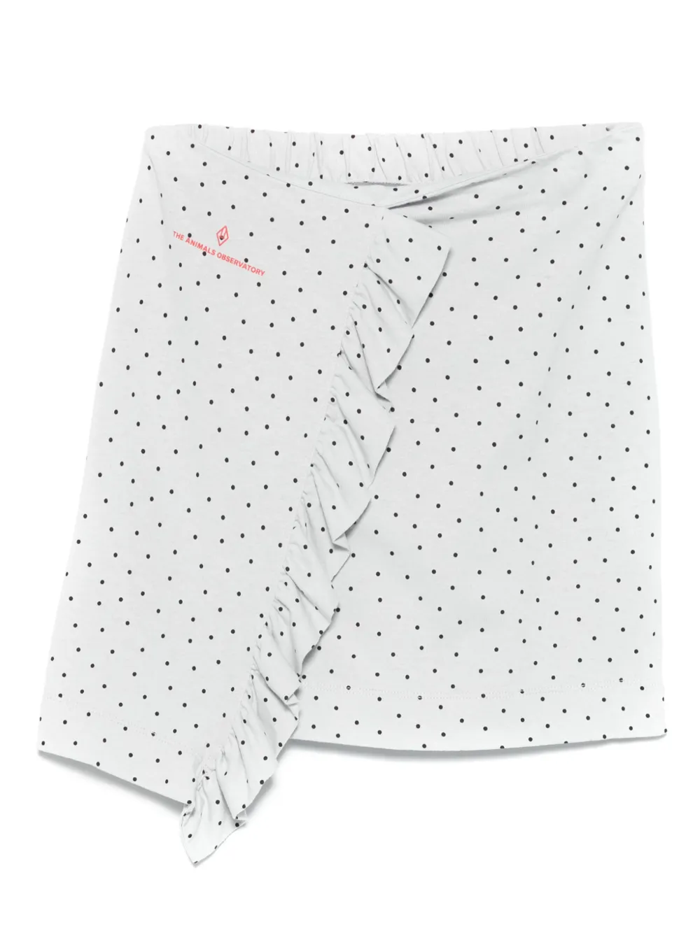 

Юбка в горох с оборками The Animals Observatory, синий