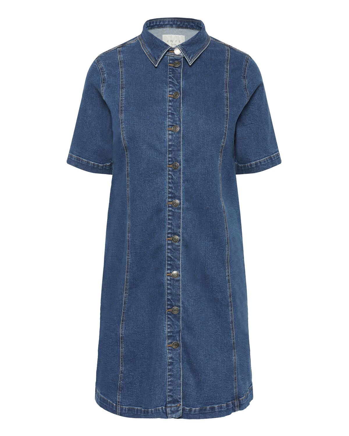 

KAFFE CURVE Платье 'KCleni' в синем цвете