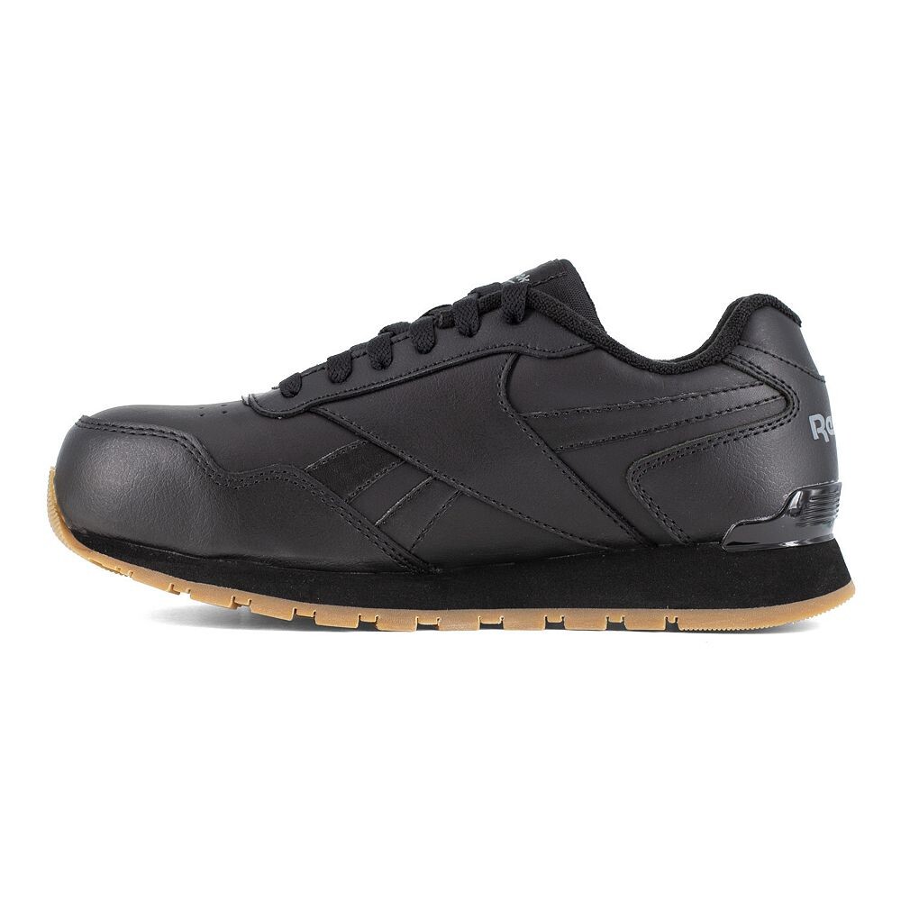 Мужские туфли Reebok Harman Work из кожи и замши с композитным носком, черный — фото 3