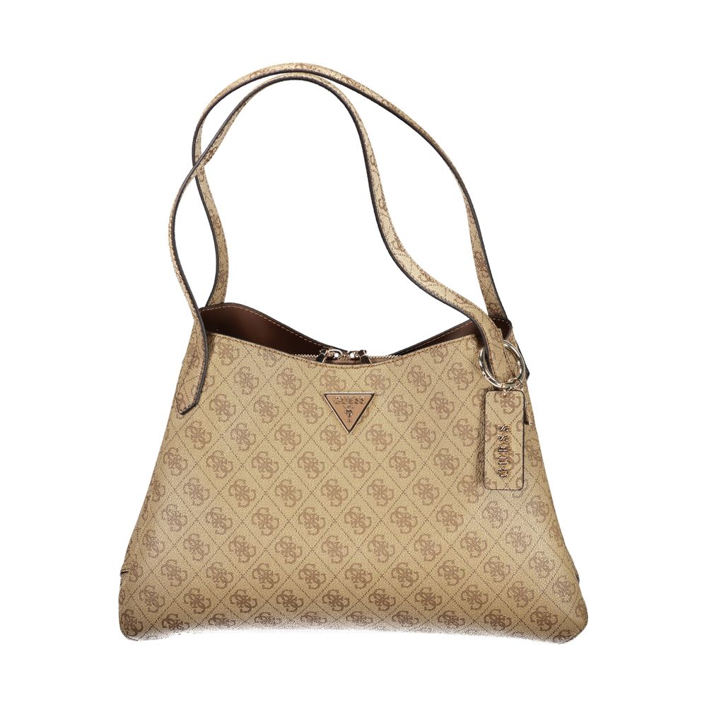 

Бежевая полиэтиленовая сумка Guess Shoes